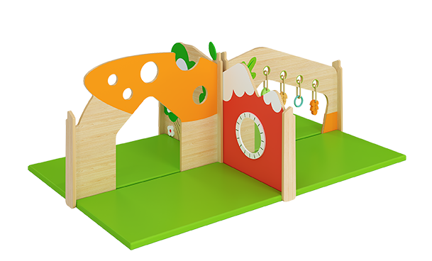 Discovery Play Unit with Green Floor Mat